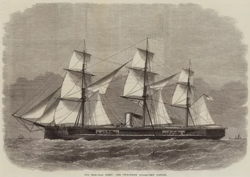 Our Iron-Clad Fleet, the Twin-Screw Turret-Ship Captain